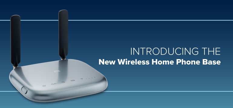 Say Hello To Our Wireless Home Phone Base And Goodbye To Your