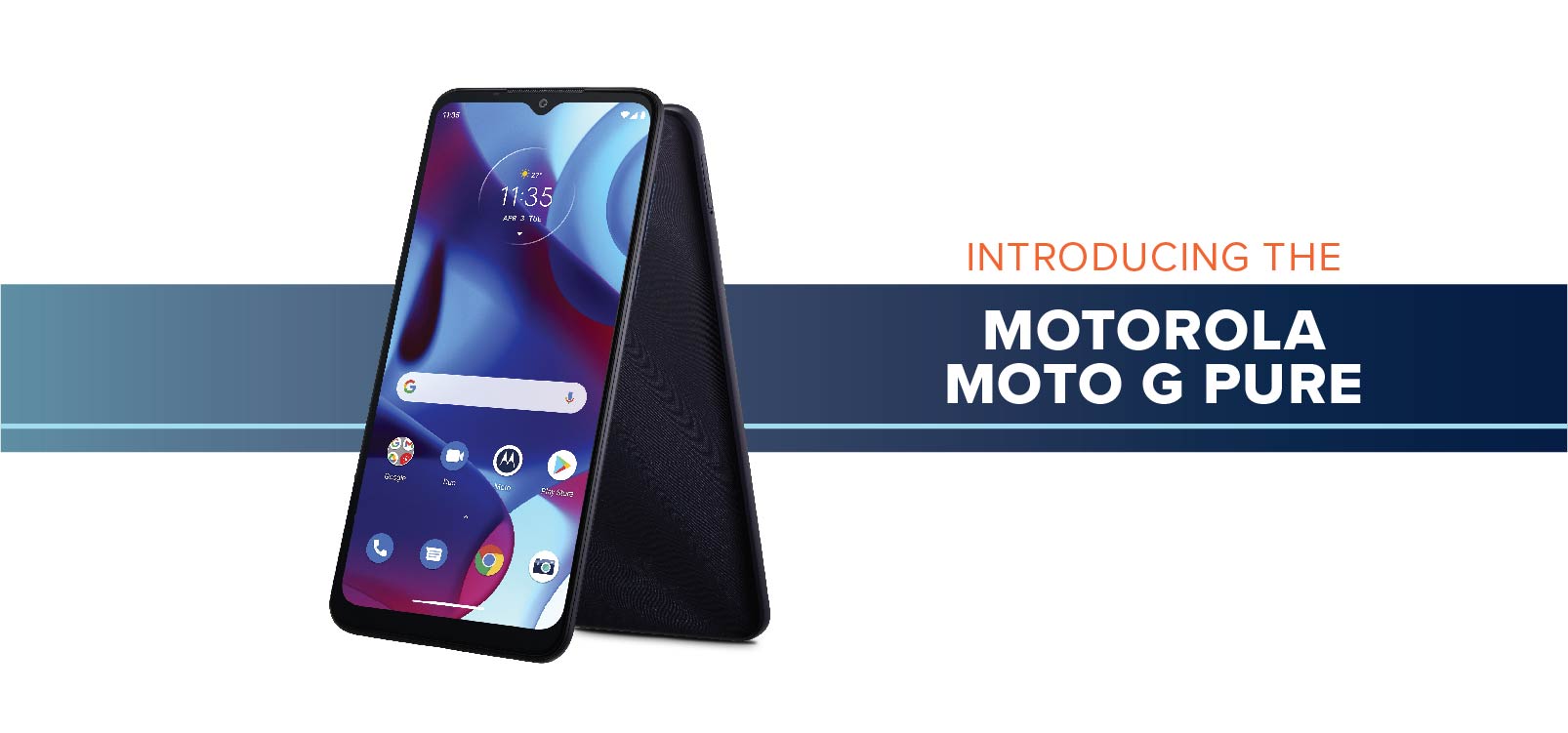 Motorola is about to launch a new phone called the Moto G Pure -   News
